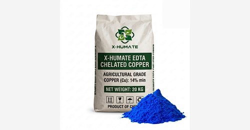 x-humate organic copper chelated with EDTA CU fertilizer