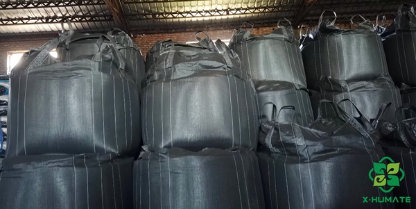 Soluble Humic Acid Dry Powder from Leonardite 800 -1000 kg ton bags from Humate Tianjin