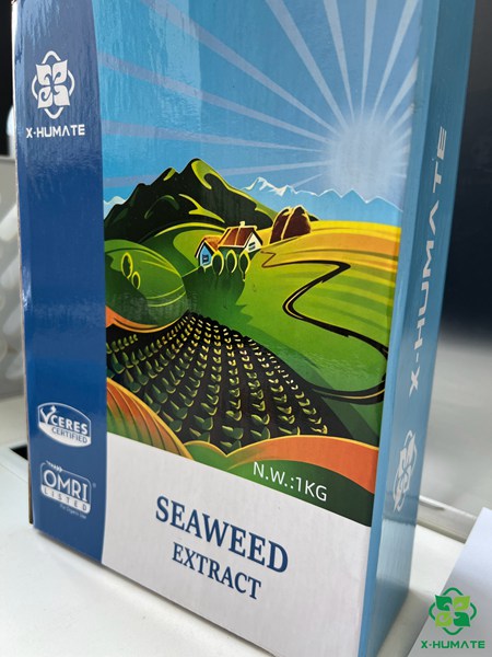 OMRI seaweeed extract organic fertilizer use brown alginic acid marine polysaccharides