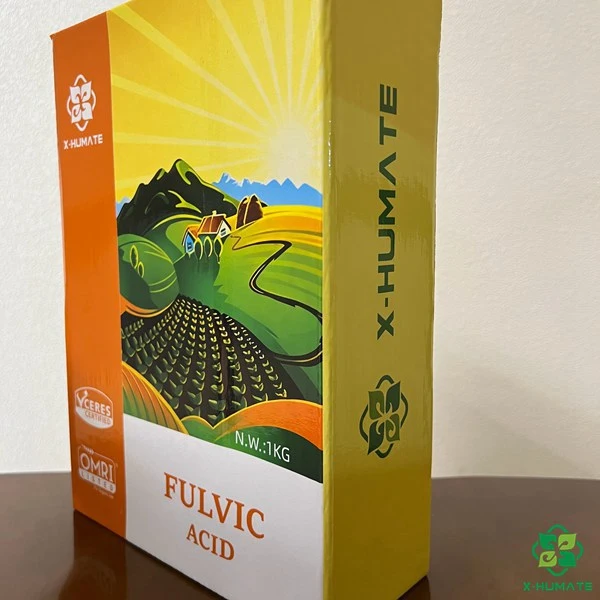 1kg packing Fulvic acid 90 powder | x-humate | humate tianjin factory