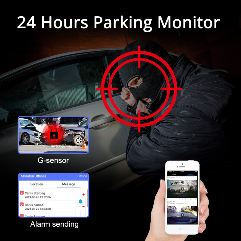 dash mounted dash cam,dashcam for suv,dashcam parking mode,front car camera recorder dashcam