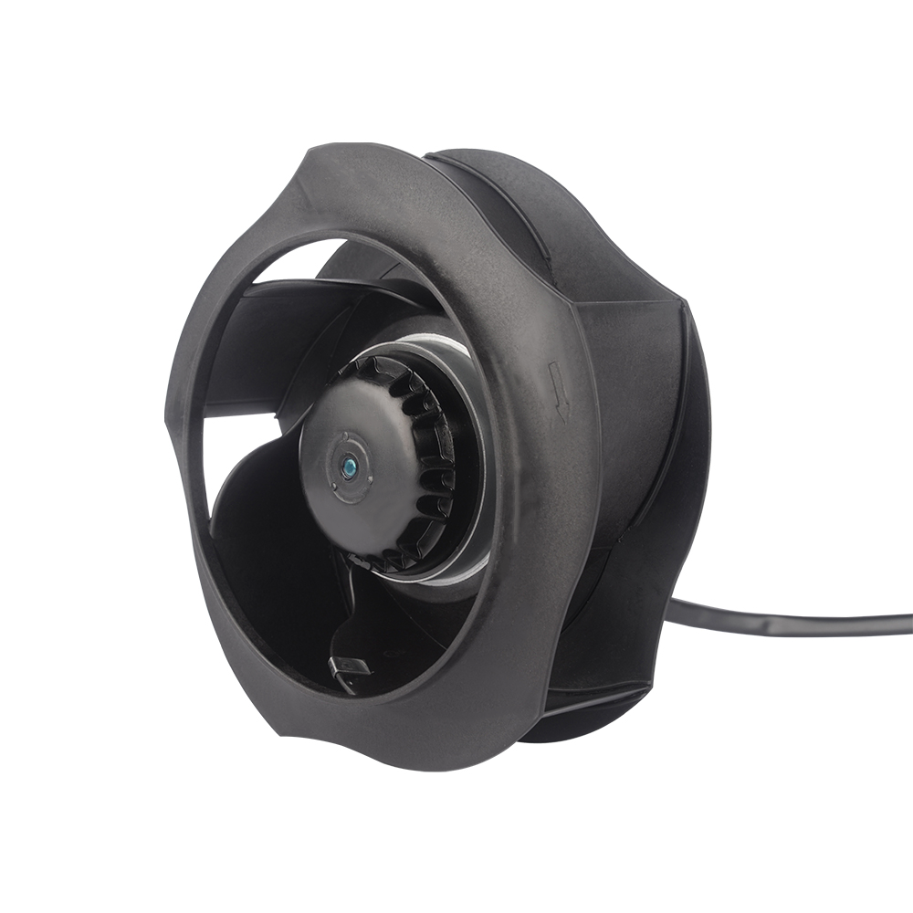 190mm EC Motorized 0~10V and PWM speed control High pressure EC DC backward centrifugal fan