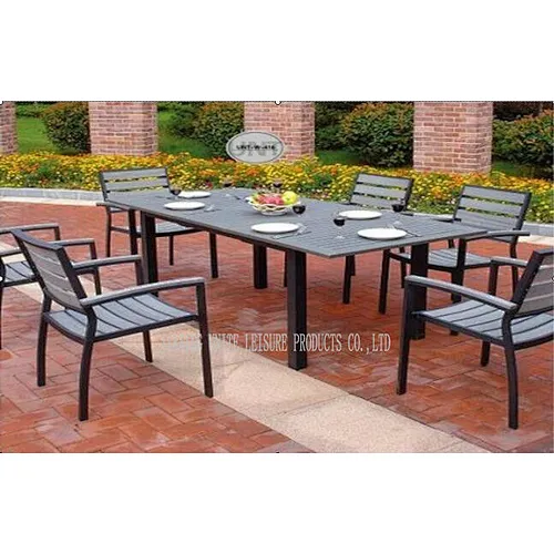 Outdoor Chair And Table Set For Balcony / Backyard , Patio Outside Furniture