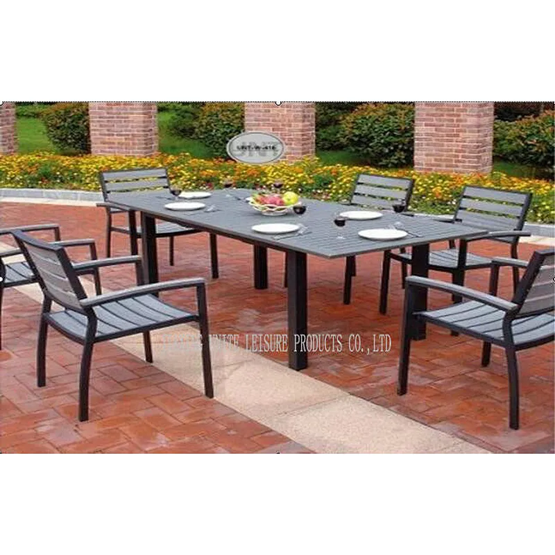 Outdoor Chair And Table Set For Balcony / Backyard , Patio Outside Furniture