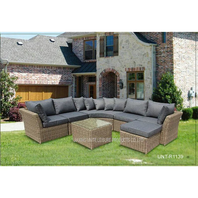 Outdoor / Indoor Garden Patio Seating Sets Garden Deep Seating Patio Furniture