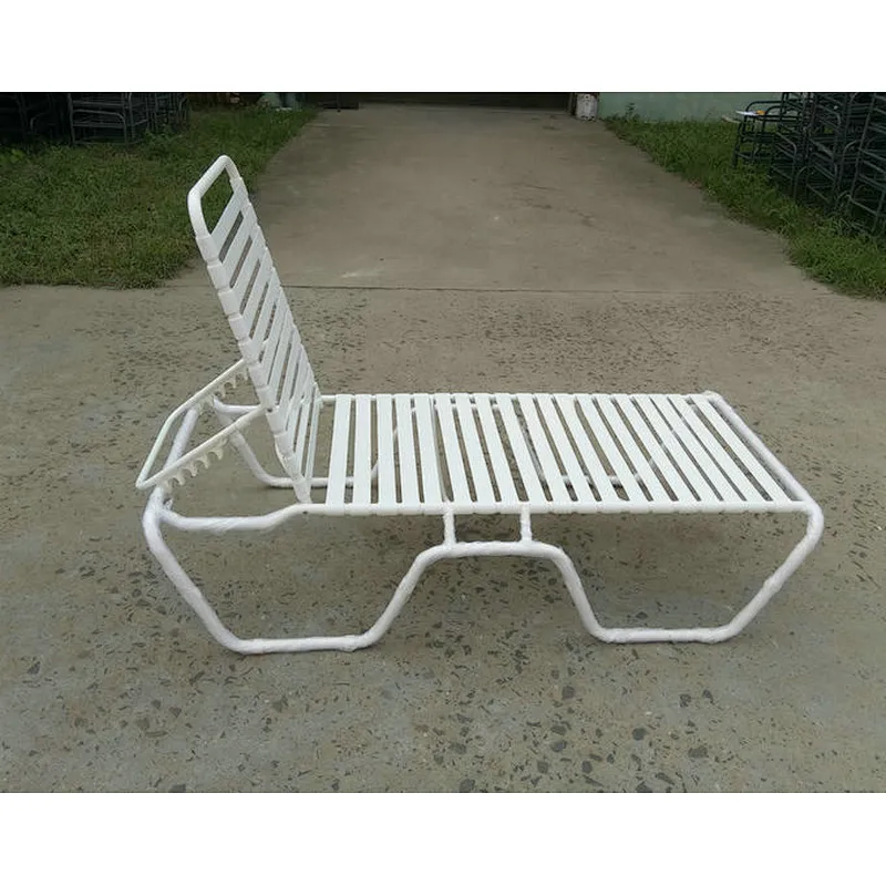 Indoor / Outdoor Folding Patio Sun Loungers Chair For Beach / Pool Deck