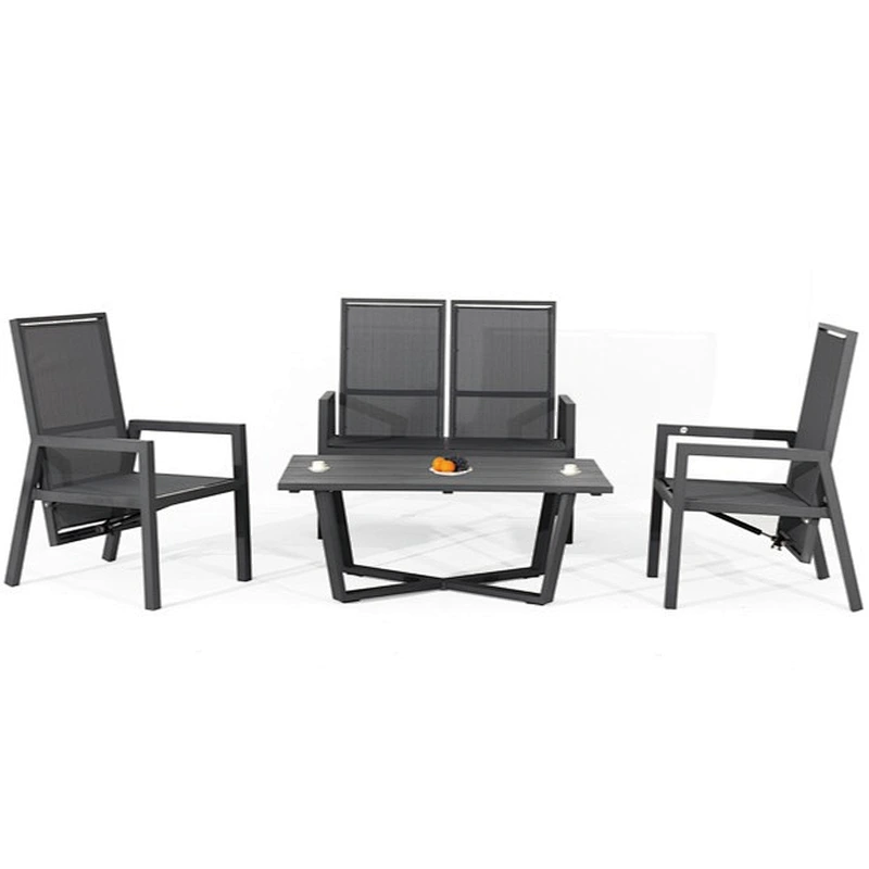 Aluminum textilene  Cylinder chair seat