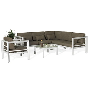 Aluminum  corner sofa seat