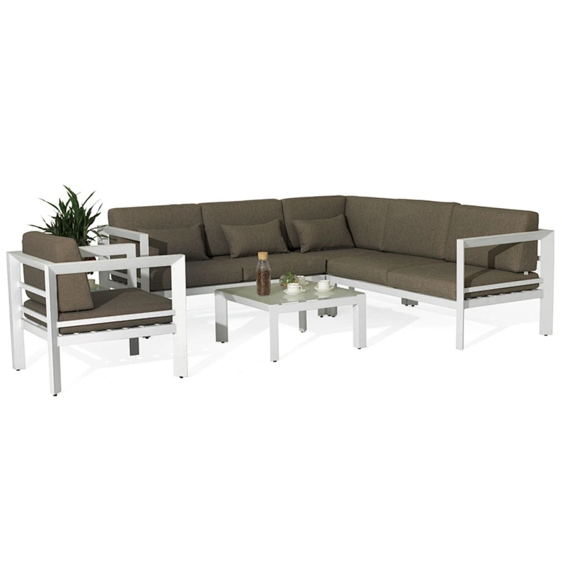 Aluminum  corner sofa seat