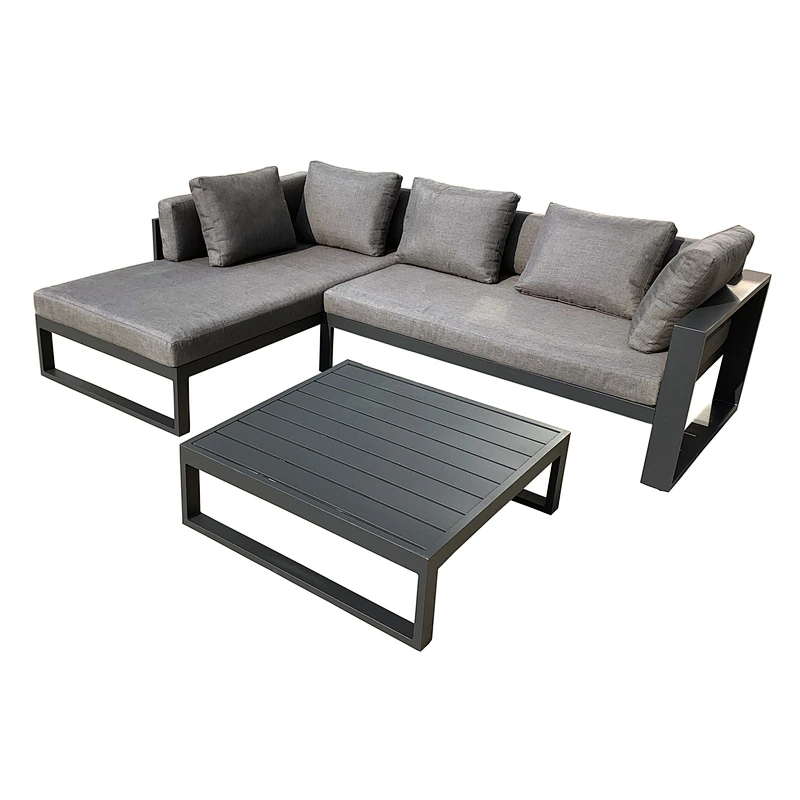 Aluminum  corner sofa seat