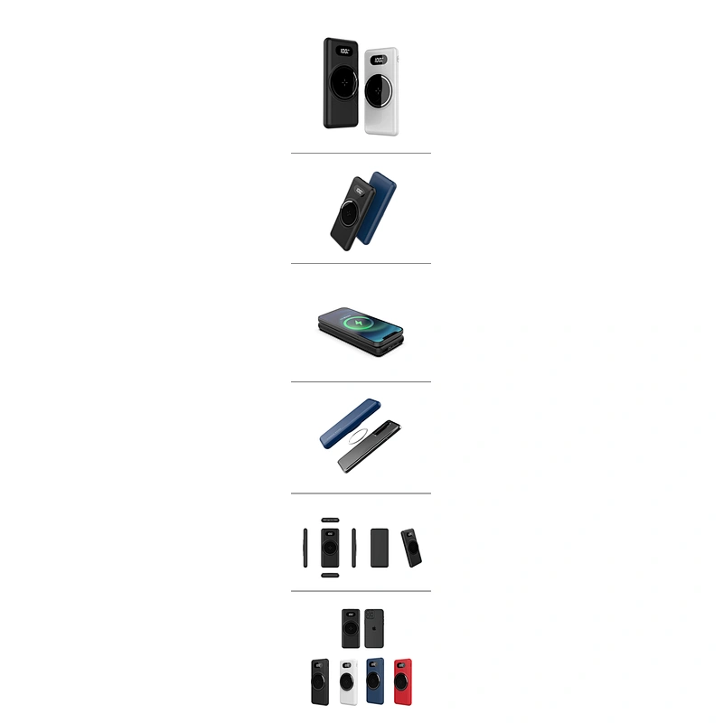 Magnetic wireless charging Power Bank