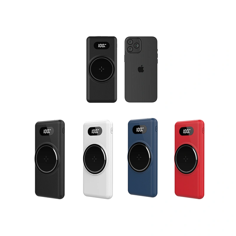 Magnetic wireless charging Power Bank