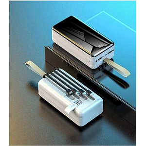 60000mAH Four Build-in line Large Capacty Charger
