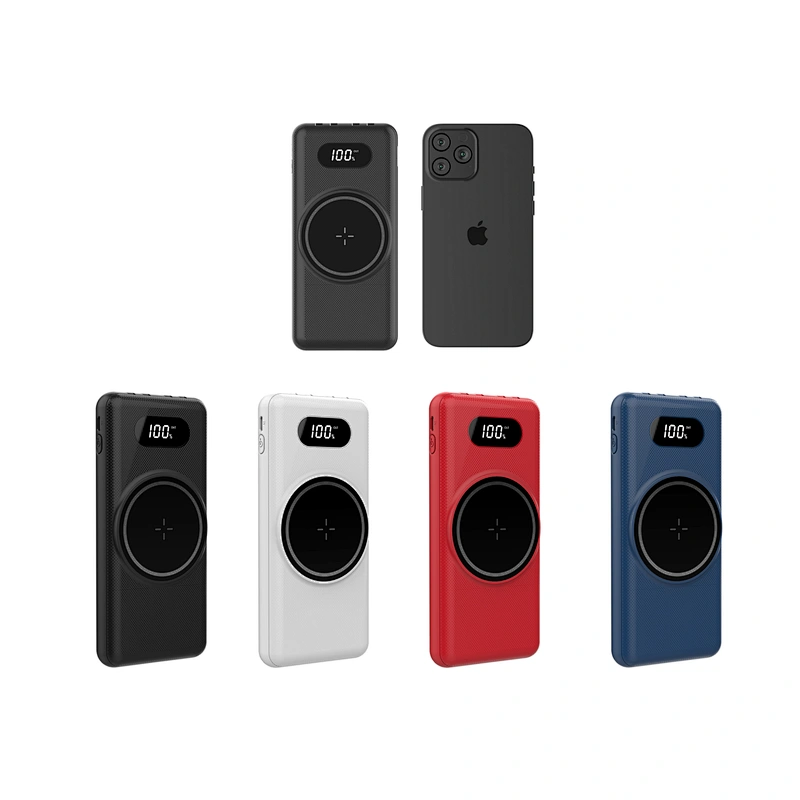 Magnetic wireless charging Power Bank