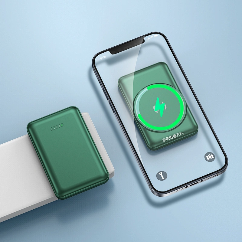 Magnetic wireless charging Power Bank