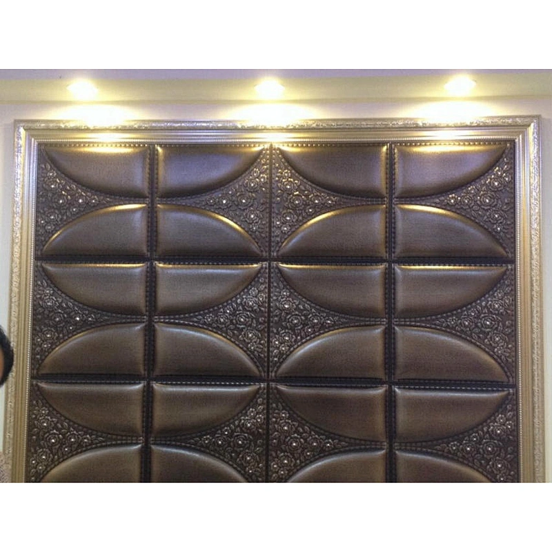 the newest producing 3d leather wall panel leather 3d wall panel