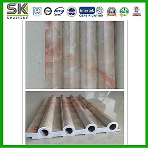 pvc marble line frame for interior and exterior corner decoration