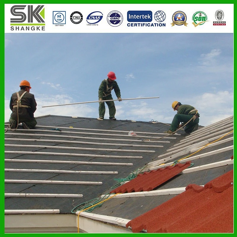 Green Stone Coated Zn-Al Steel Hexagonal Roof Seal Cap Cover