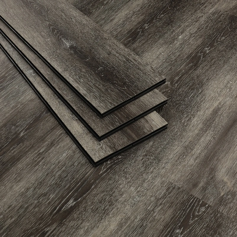 High feedback cheap price ECO-friendly Grey color luxury vinyl plank pvc flooring panel