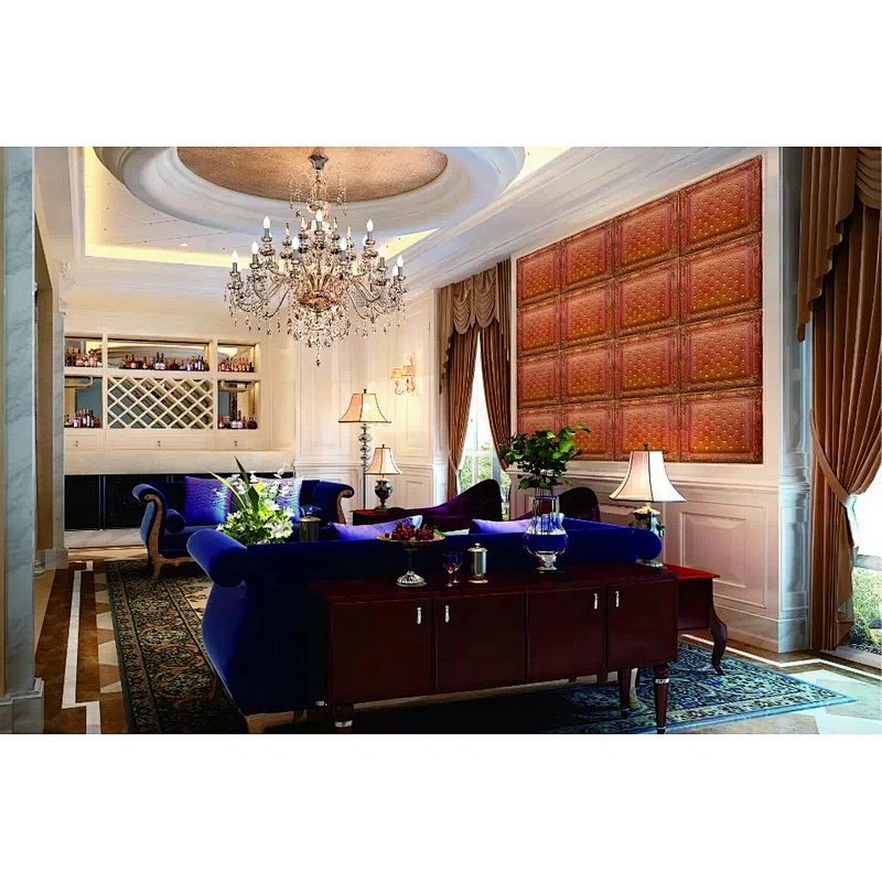 Polyurethane Leather Acoustic Wall Panel