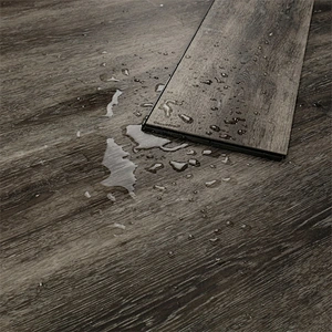 High feedback cheap price ECO-friendly Grey color luxury vinyl plank pvc flooring panel