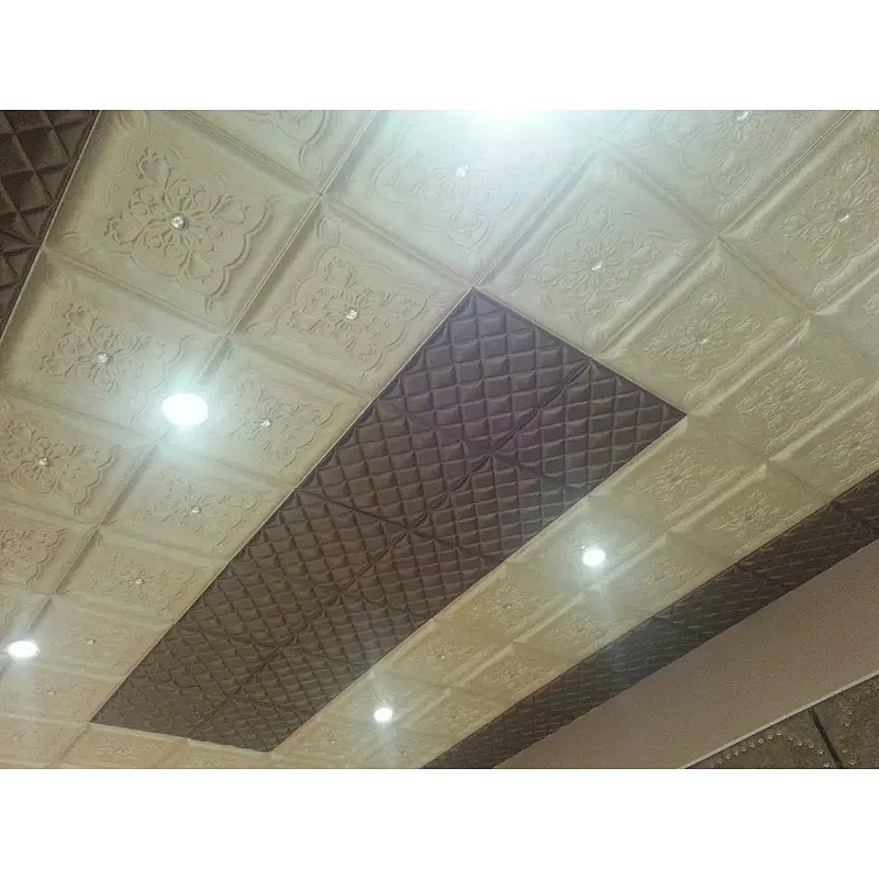 3D Wall Paneling Interior Decoration Materials Leather Wall Panels