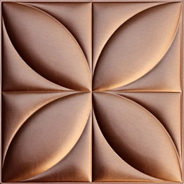 3D Leather wall panel background and ceiling panel PU Sandwich Panel