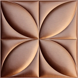 3D Leather wall panel background and ceiling panel PU Sandwich Panel