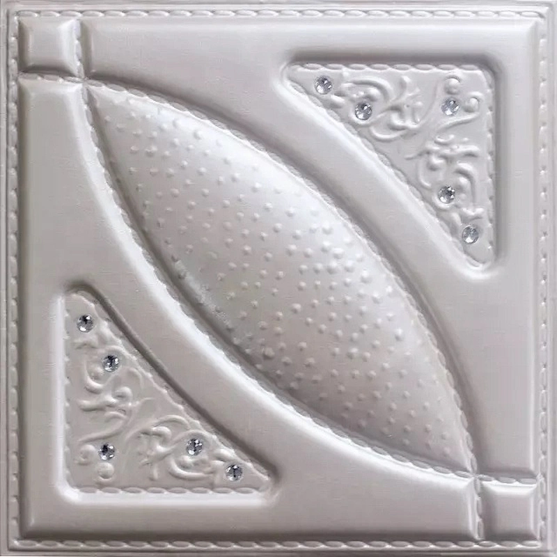 Waterproof Leather Tile 3d decorative wall panel