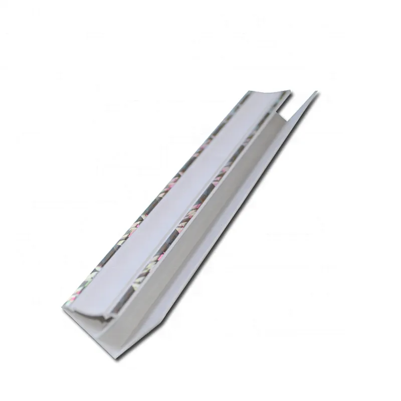 wooden color Plastic PVC Skirting Board