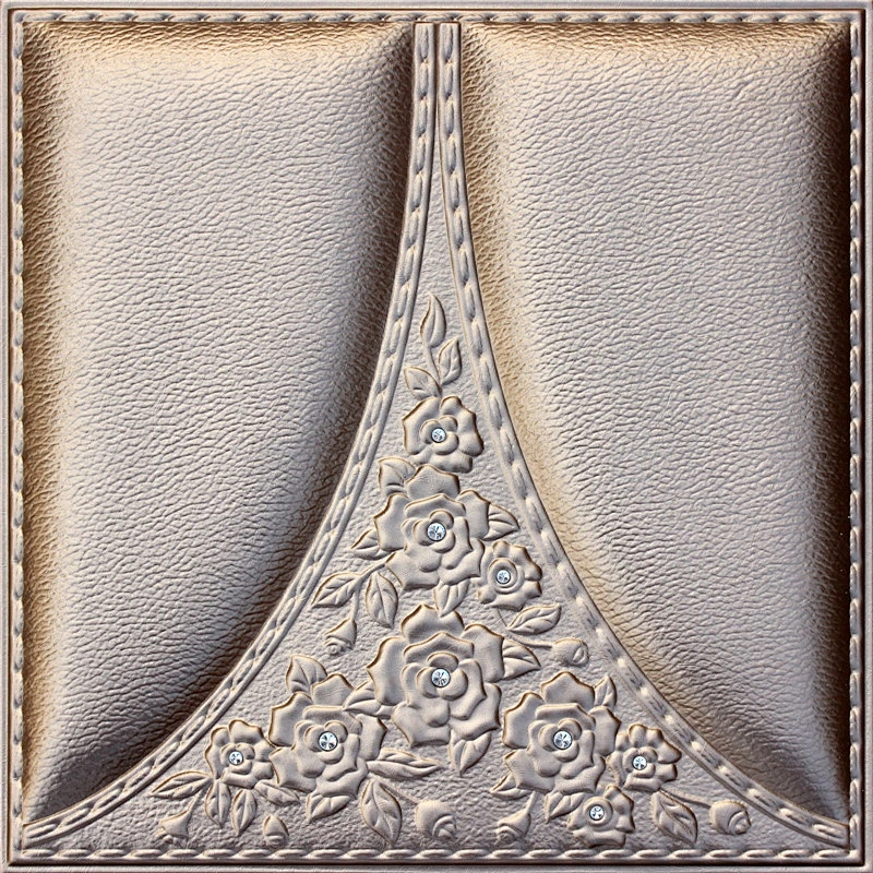the newest producing 3d leather wall panel leather 3d wall panel
