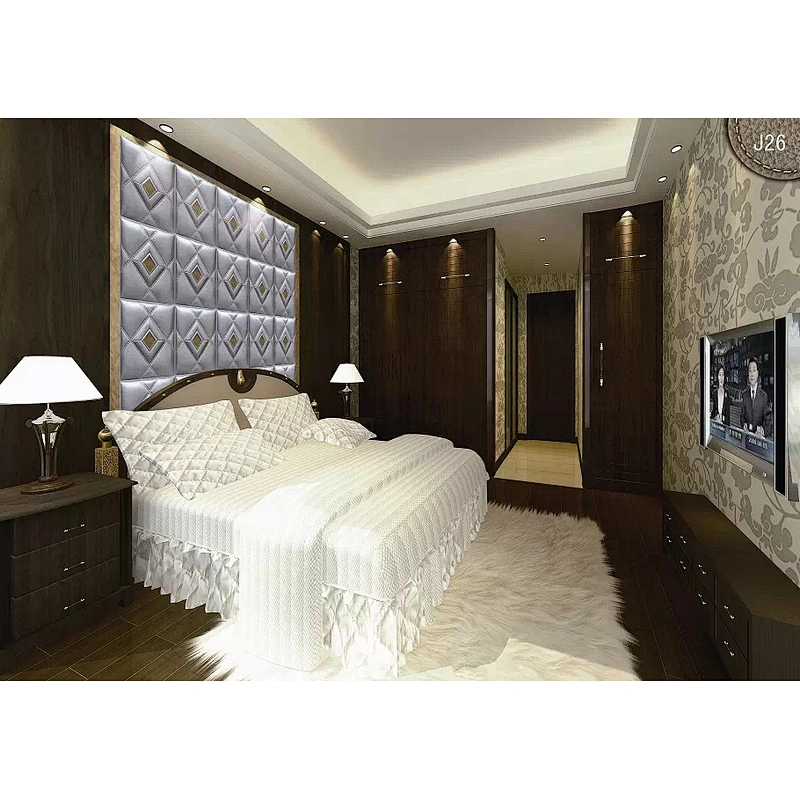 China hot sale new design pu leather acoustic panels