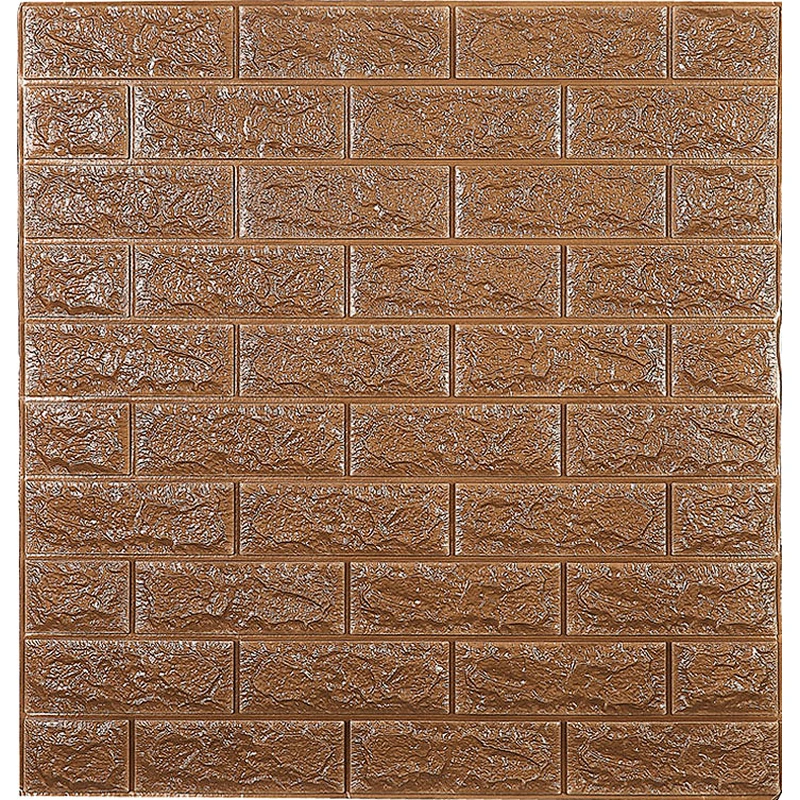 Lower price 3d tile wall sticker brick for house renovation
