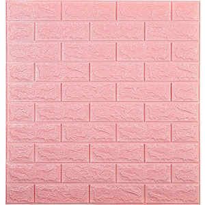 Soft waterproof 3D wall foam sticker for kids room