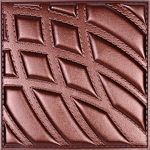 Leather 3D Wandpaneele decoration wall panel decor walls and ceiling decorative produced by leather instead of wall