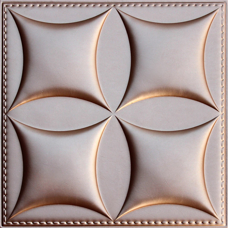 3d pu leather wall panels covering