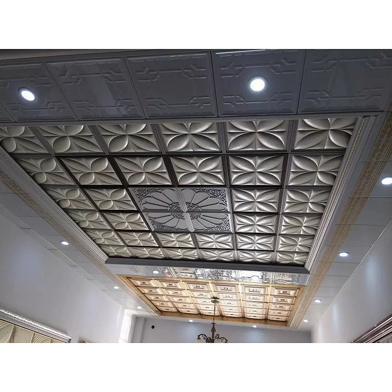 false ceiling faux leather plafond