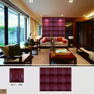 Leather 3D Wandpaneele decoration wall panel decor walls and ceiling decorative produced by leather instead of wall