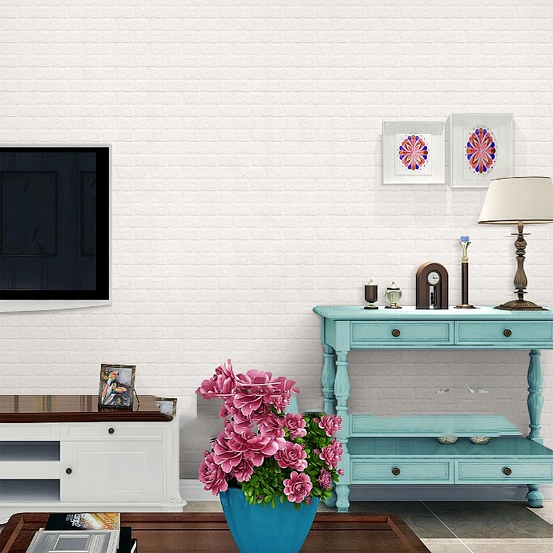 Eco-friendly material wall sticker decoration plastic 3d texture wall panel pvc