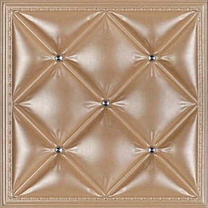 factory price 3d pu leather wall covering panels