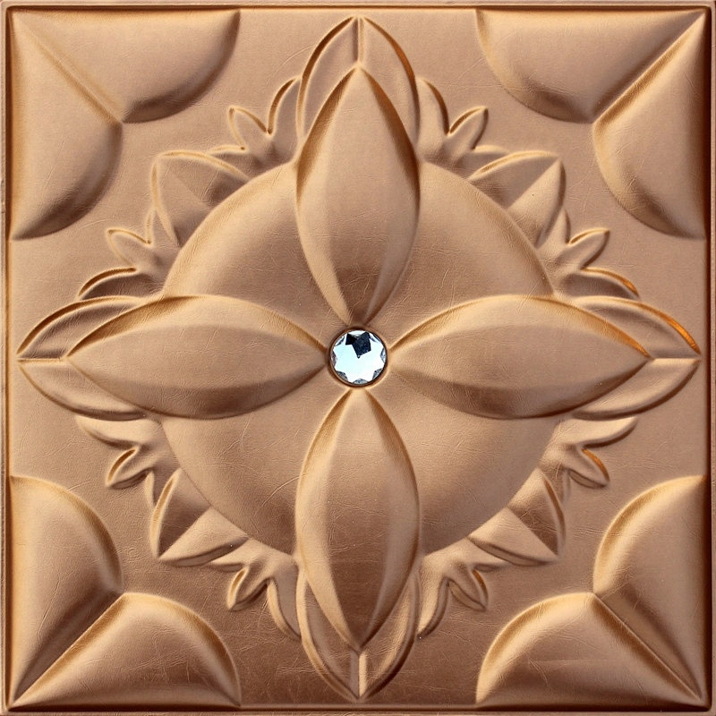Embossed 3D Leather Acoustic Panel