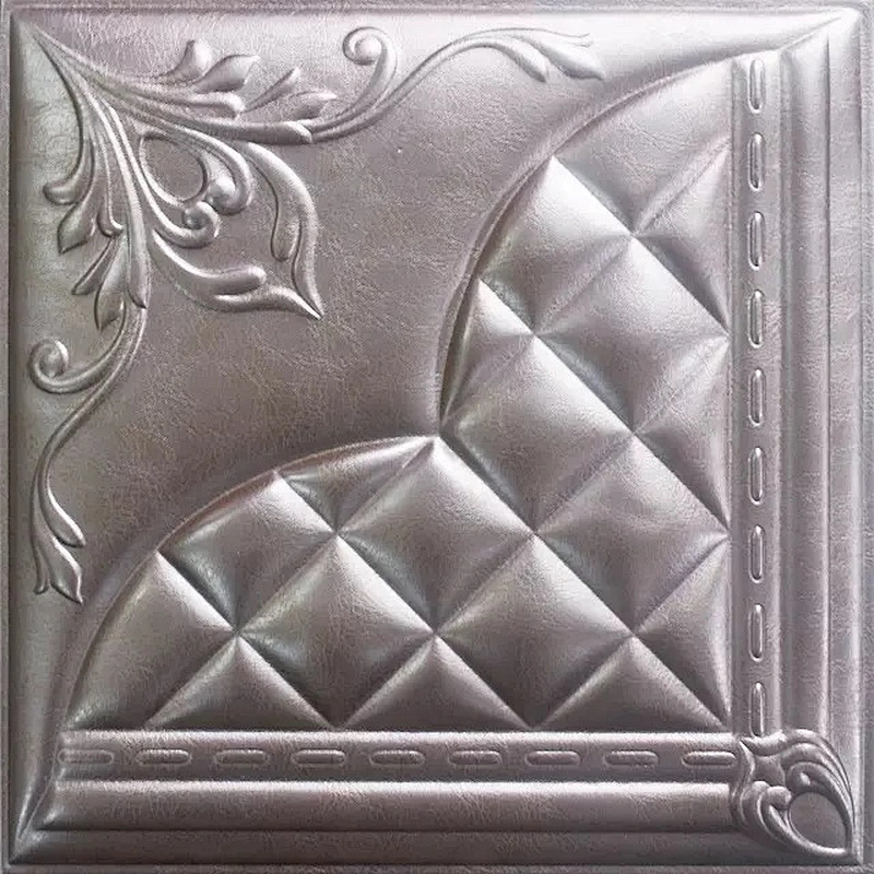 Waterproof PU leather 3D Polyurethane Foam leather panel