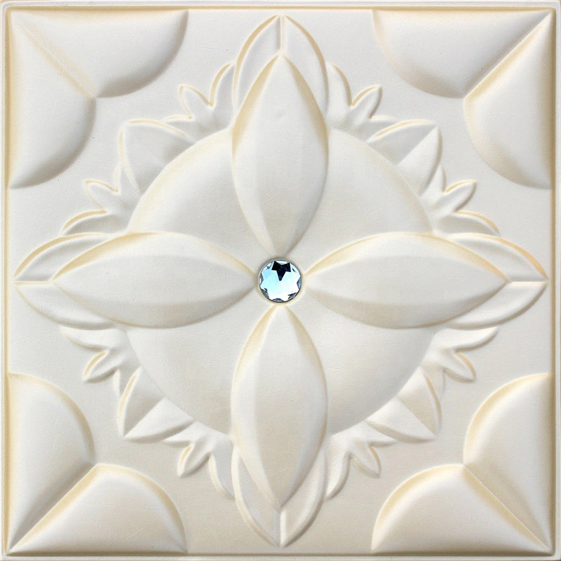 Embossed 3D Leather Acoustic Panel