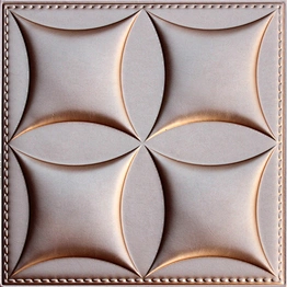 Lightweight pu foam leather ceiling decorative wall panel indoor