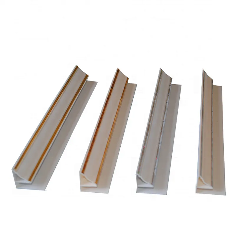 wooden color Plastic PVC Skirting Board