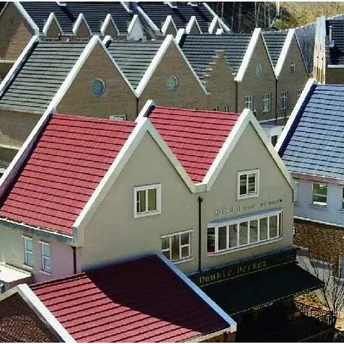 Stone Coated Zn-Al Steel Roof Square Ridge Cap