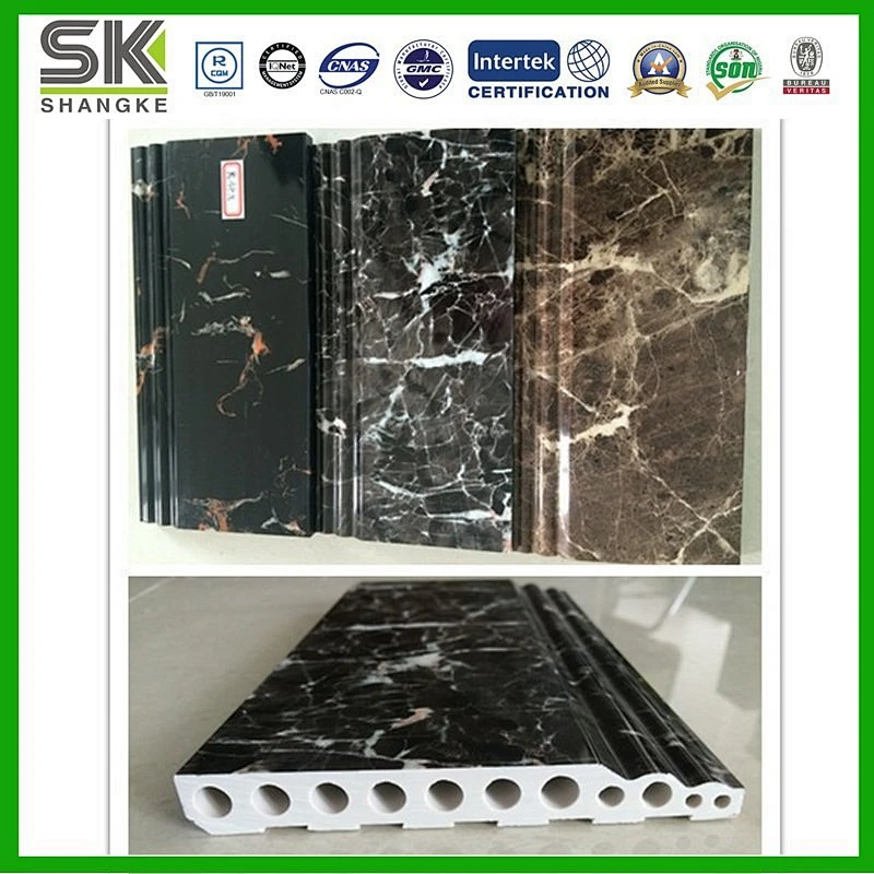 Hot selling bathroom artificial marble shower paneling door frame strips