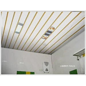 wooden color Plastic PVC Skirting Board
