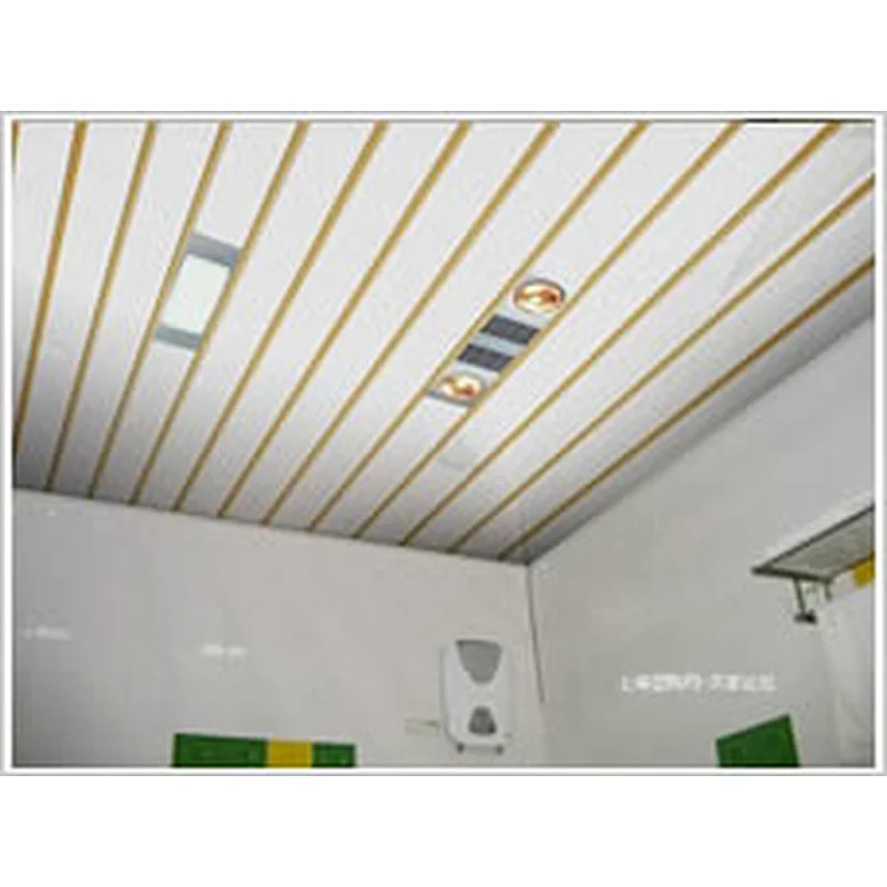 wooden color Plastic PVC Skirting Board