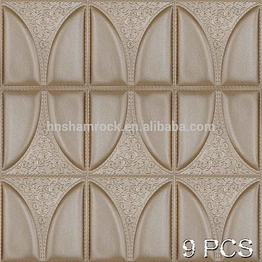 Sound-proof Embossed Faux Leather Panel